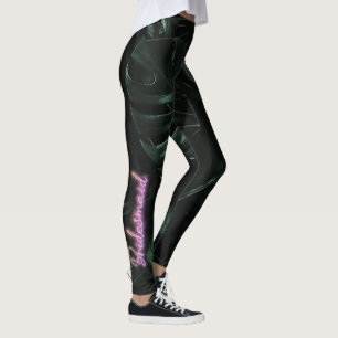 Braut-Squad   Tropical Palms Junggesellinnenabschi Leggings