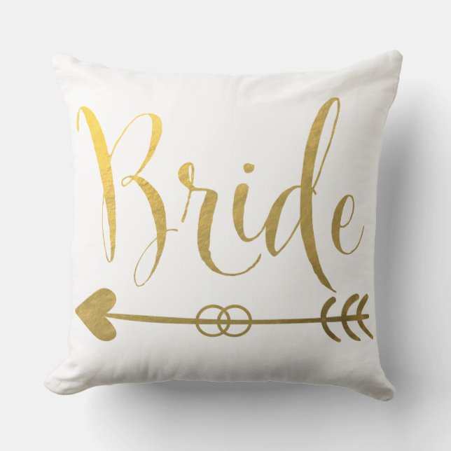 Braut-Stamm-Kissen Kissen (Vorderseite)