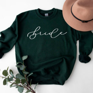 Braut Süße Schrift Junggesellinnenabschied/Hochzei Sweatshirt