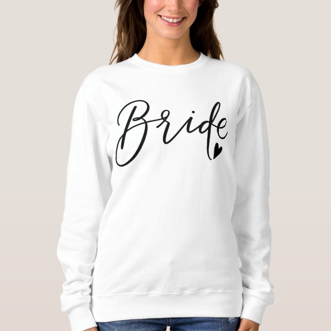 Braut Sweatshirt (Vorderseite)