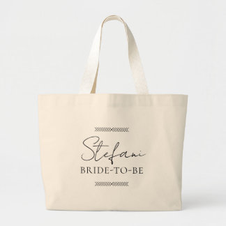 Braut-Tasche Junggesellinnen-Abschied Geschenk Jumbo Stoffbeutel