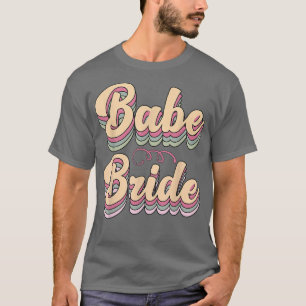 Braut-Trend-Retro-Braut-Squad-Stamm-Hochzeit T-Shirt