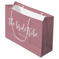 Braut Tribe Dusty Rose Hochzeit
