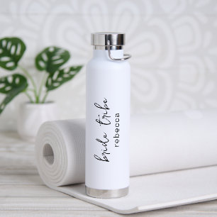 Braut Tribe Einfache Hochzeit Moderne Brautjungfer Trinkflasche