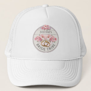 Braut Tribe individuelle Blumen Truckerkappe