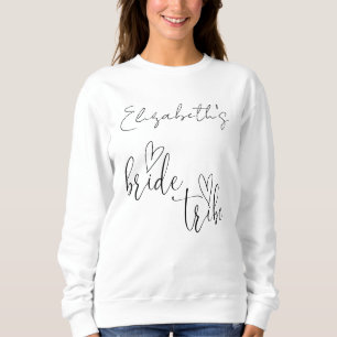 Braut Tribe Junggesellinnen Abschied Bridesmaids Sweatshirt