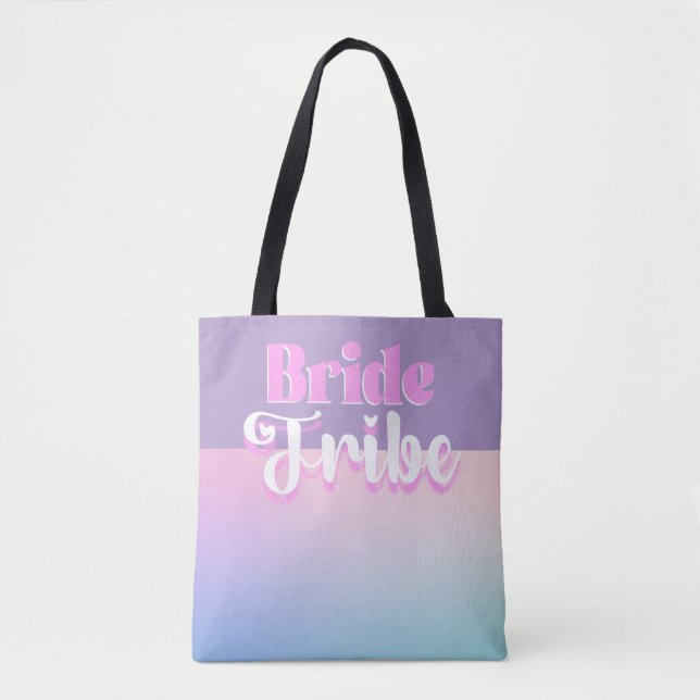 Braut Tribe Lila Tote (Vorderseite)