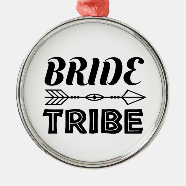 Braut Tribe    Ornament Aus Metall (Vorne)