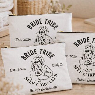 Braut Tribe Selbstfürsorge-Club-Make-up-Taschen |  Zubehörtasche
