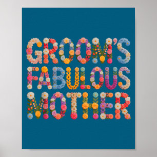 Braut-Truppe der fantastischen Mutter des Gartenbr Poster