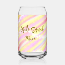Braut-Truppe goldenes Pastell rosa farbenfroher Gl
