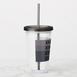 Braut-Tumbler Acryltrinkbecher