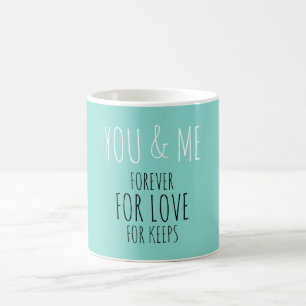 Braut u. Co für immer Sie und ich Tasse