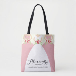 Braut u. ihre Brautjungfern, die Party-Tasche