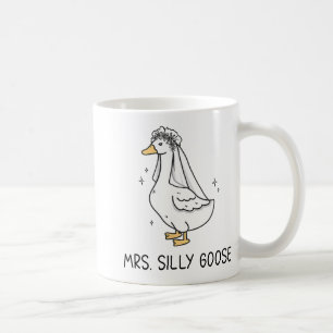 Braut um Hochzeit Alberne Braut Goose Gettin' Loos Kaffeetasse
