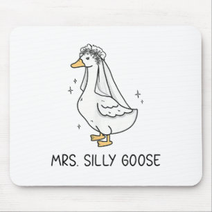 Braut um Hochzeit Alberne Brautgöttin Loose Mousepad