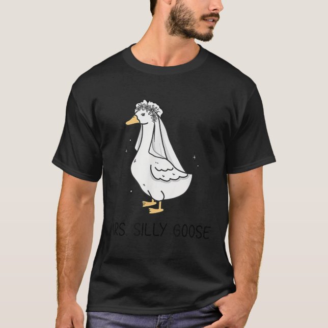 Braut um Hochzeit Alberne Brautgöttin Loose T-Shirt (Vorderseite)