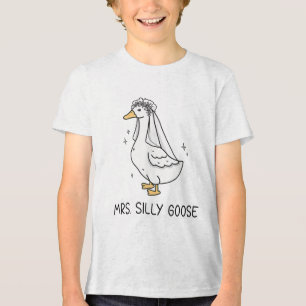 Braut um Hochzeit Alberne Brautgöttin Loose Tri-Blend Shirt