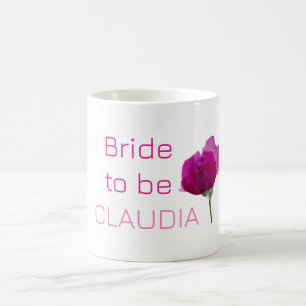 Braut um Name rosa Rose zu sein Kaffeetasse
