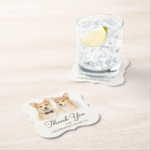Braut und Bräutigam Corgi Hochzeit Danke Lustige H