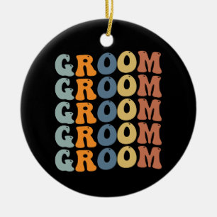 Braut und Bräutigam Hochzeit Bräutigam passend zur Keramik Ornament