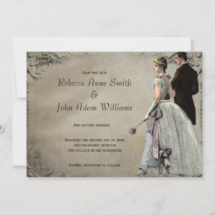 Braut und Bräutigam Hochzeit Save The Date