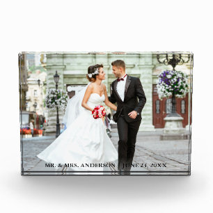 Braut und Foto Hochzeitsblock