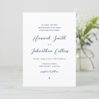 Braut und Groom Church Wedding, Bride Parents Invi