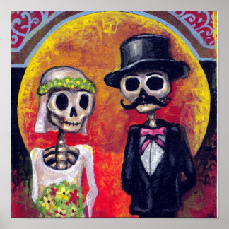 Braut und Senachioed Groom Poster