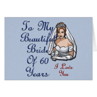 Braut von 60 Jahren