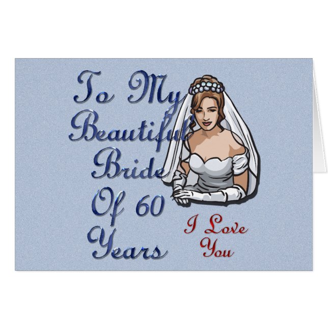 Braut von 60 Jahren (Vorderseite (Horizontal))