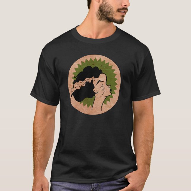 Braut von Frankenstein Halloween Shirt (Vorderseite)