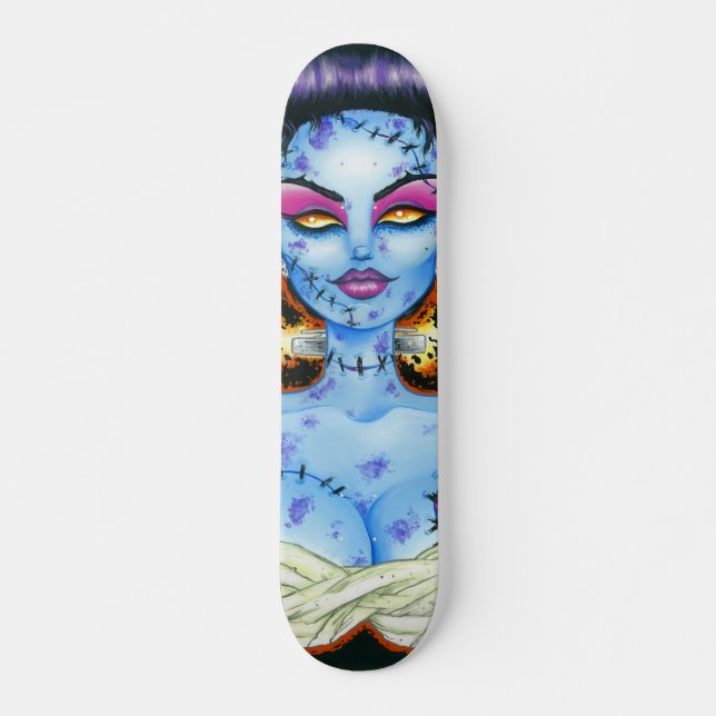 Braut von Frankenstein Skateboard (Vorne)