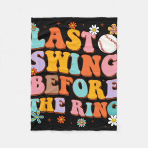 Braut vor der Hochzeit letztes Schwingen vor dem R Fleecedecke