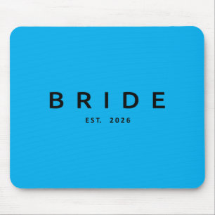 Braut voraussichtlich 2026 Hochzeit Brautparty Jun Mousepad