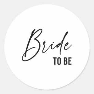 Braut zu sein, Hochzeitbridal-Junggeselinnen-Absch Runder Aufkleber