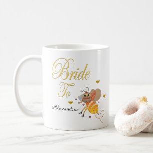 Braut zu werden Brautpersonalisation Kaffeetasse