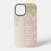 Braut Zukünftige Frau Gold Glitter-Tropf