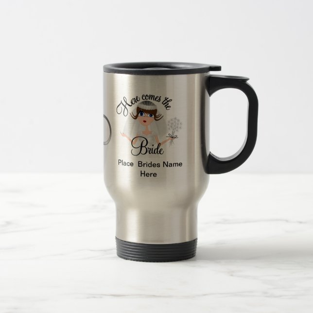 Braut, zum großes Geschenk der Tasse zu sein (Rechts)