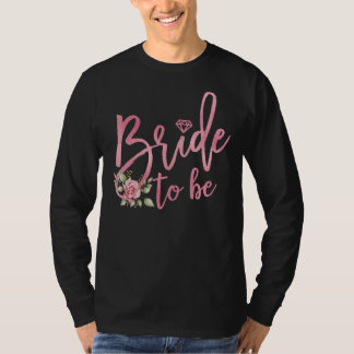 Braut Zum Verloben Hochzeit Junggesellinnenabschie T-Shirt