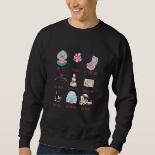 Braut Zur Hochzeitsplanung Brautjungfern Sweatshirt