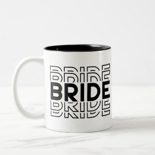 Braut zweifarbige tasse
