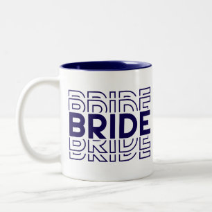 Braut zweifarbige tasse