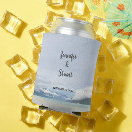 Brautbäume rustikale Hochzeit am Bergstrand Dosenkühler