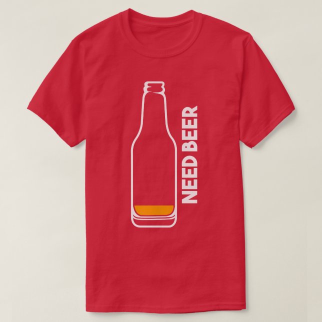 Brautbier  T-Shirt (Design vorne)