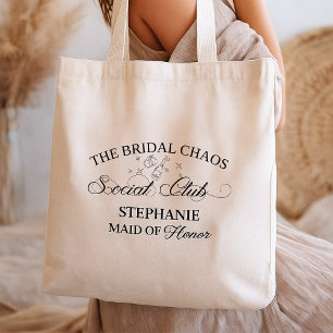 Brautchaos-Sozialclub, Personalisierte Boho-Braut Tragetasche