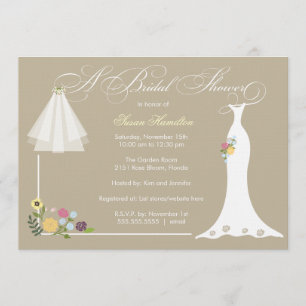 Brautdusche Einladung