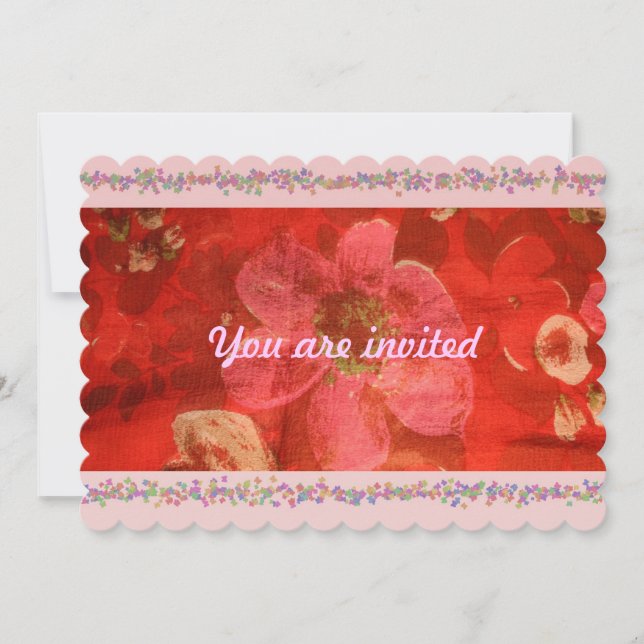 Brautdusche Einladung (Vorderseite)