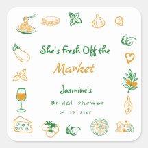 Brautdusche frisch vom Markt