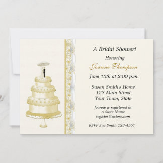 Brautdusche für Hochzeiten Einladung